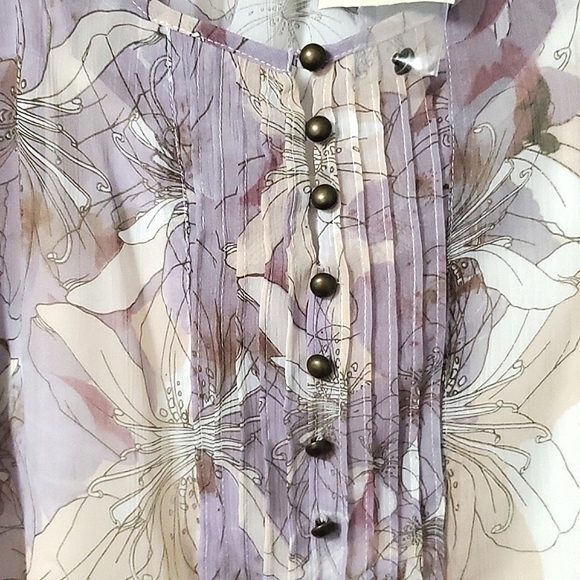 Denver Hayes sheer blouse - Picture 2 of 8